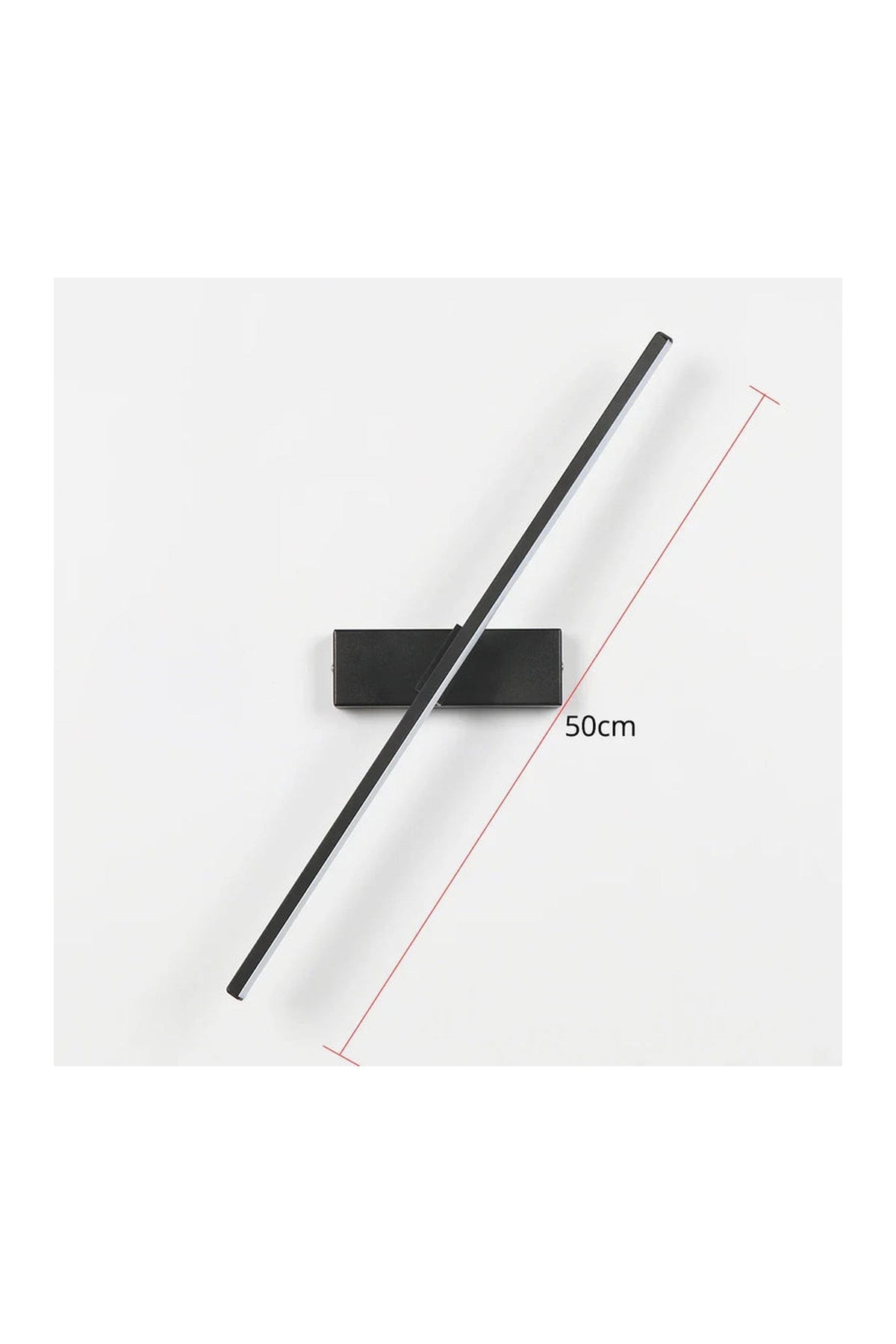 Adjustable Wall Light – 330° swivel head, three colour temperatures