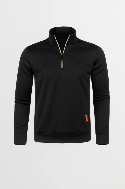 Kraft Herrenpullover – Sportlicher Half-Zip für Bequemen Alltag 1