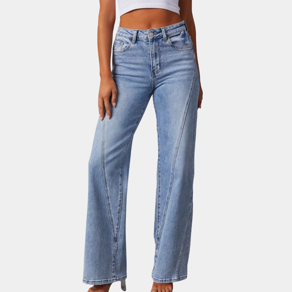 Lana Damen Röhrenjeans – Modische Passform für Stil und Komfort 2
