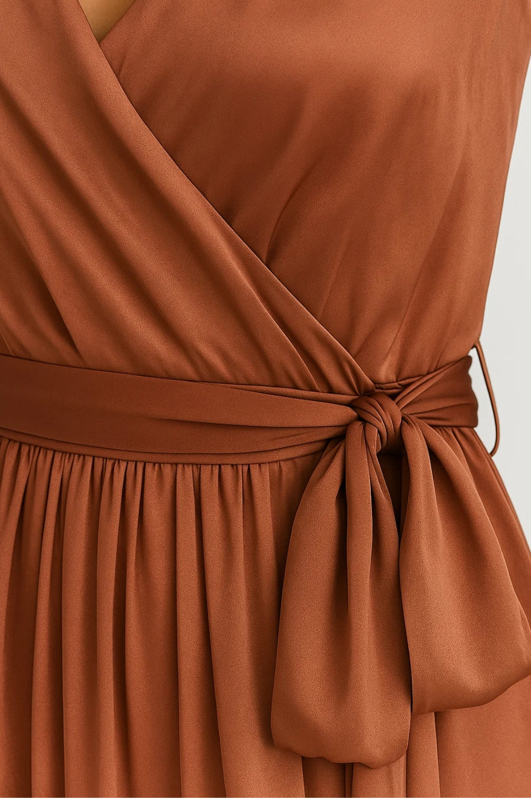 Luna Women's Elegant Maxi Dress – Flattering Wrap Design for Summer Events 3
