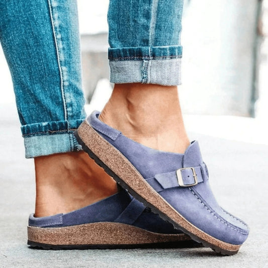 Lunara Women's Clogs – Ergonomic Cork Sole for Everyday Comfort 1