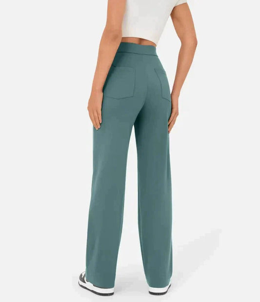 Lunaro Elastic Casual Pants – Stretchy Comfort and Stylish Support 1