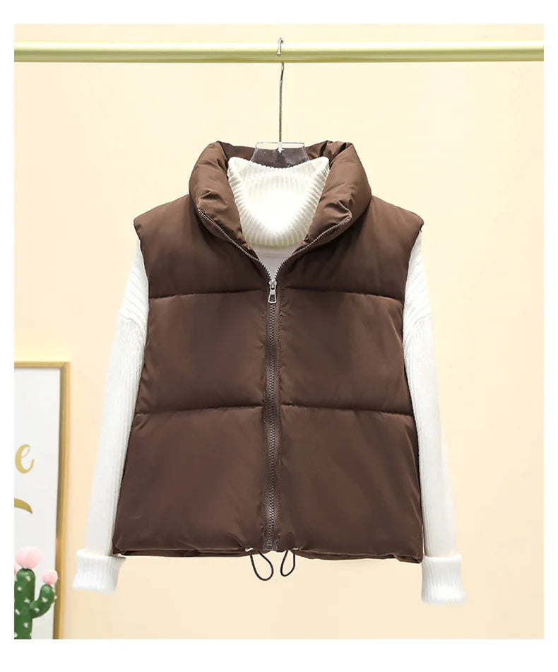 Lyra Women's Black Gilet – Stylish Quilted Design for Casual Layering 6