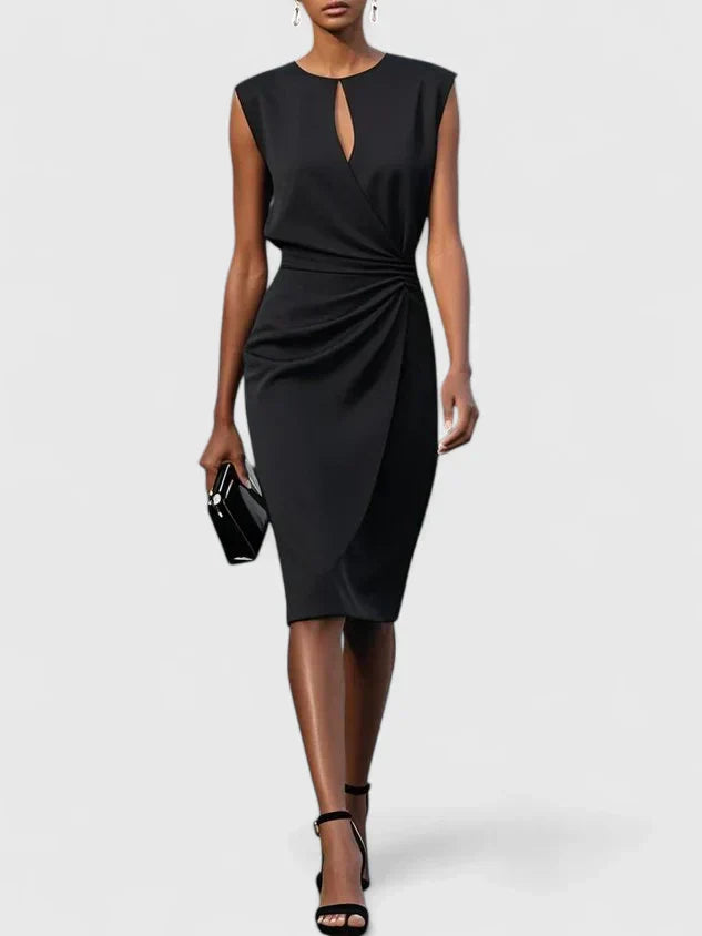 Nina Women's Elegant Midi Dress – Flattering Corset Design for Special Occasions 7