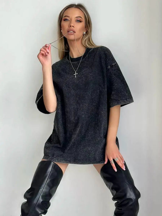 Zesty Oversized T-Shirt for Fashion-Forward Individuals – Vintage-Inspired Comfort for Everyday Style 1