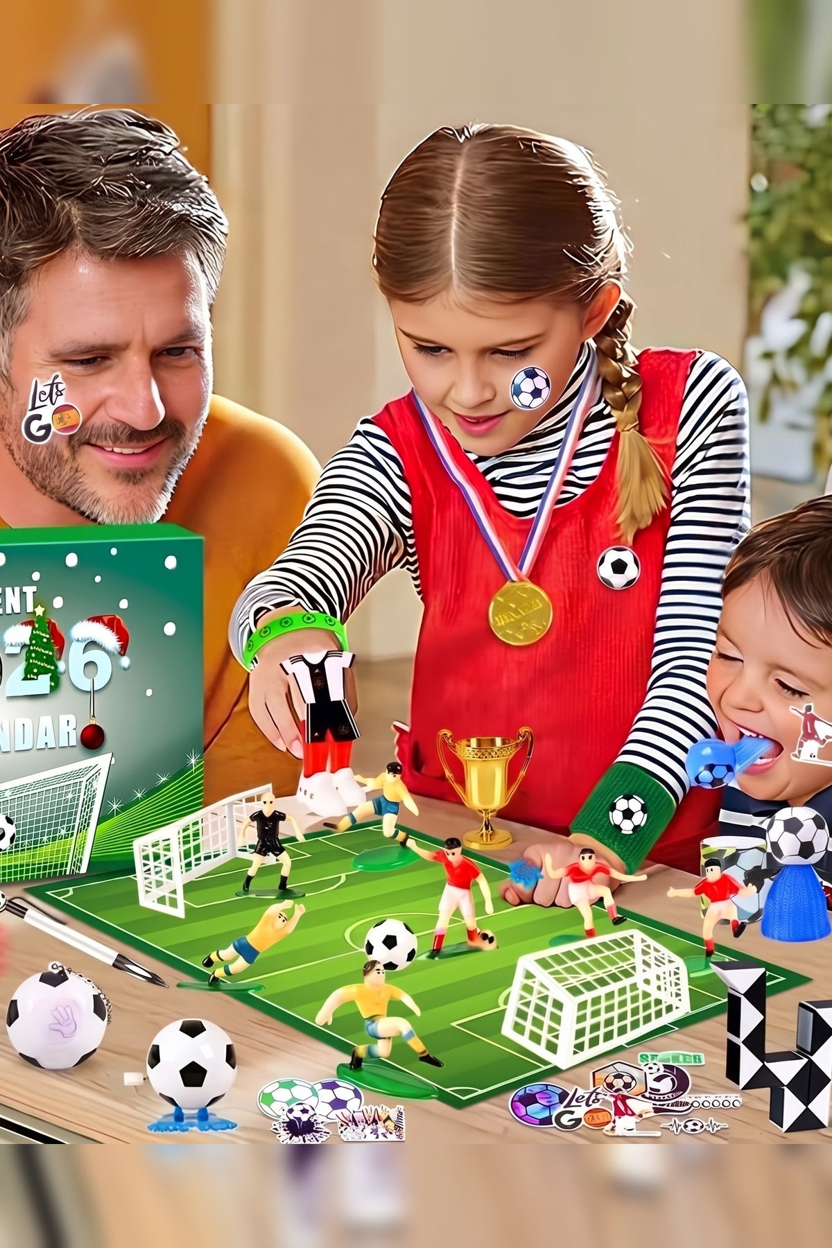 Football Advent Calendar – 24 accessories and a fold-out pitch