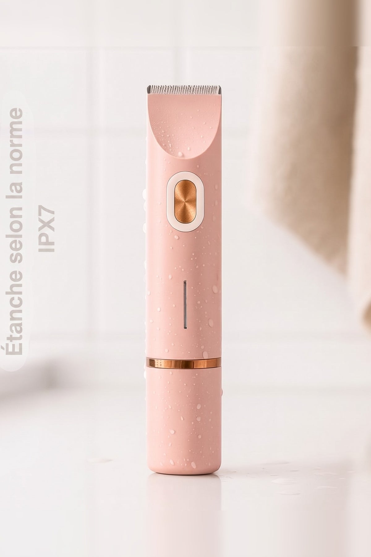 Intimate Electric Razor – cordless, two interchangeable heads, waterproof