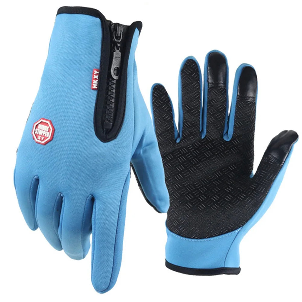 Heated Gloves – touchscreen compatible, outdoor winter warmth