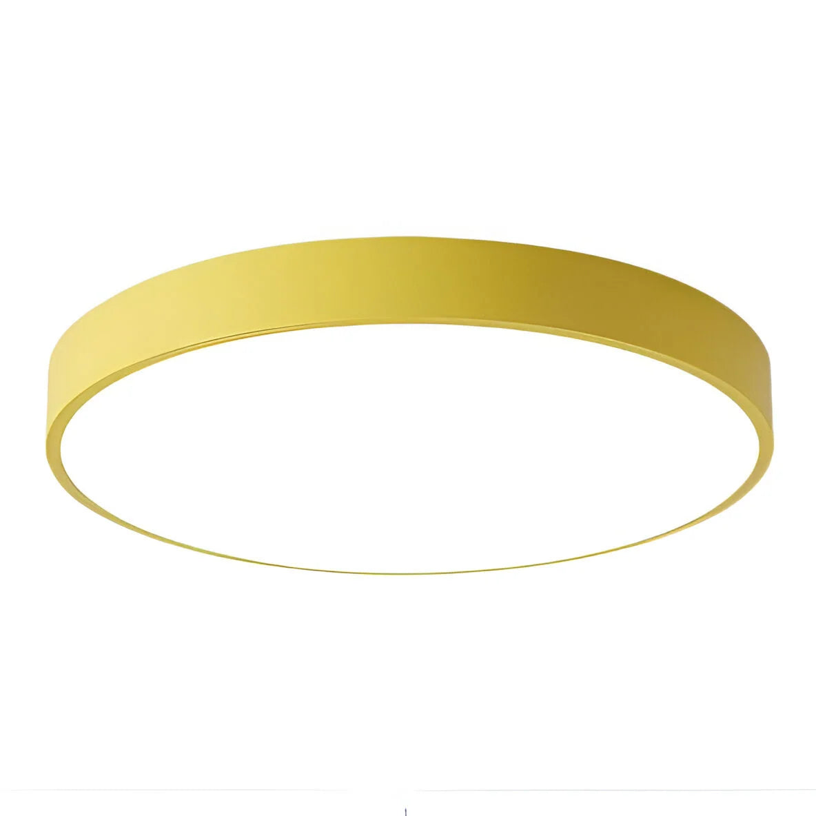 Round LED Ceiling Light – minimalist frame, acrylic diffuser, dimmable