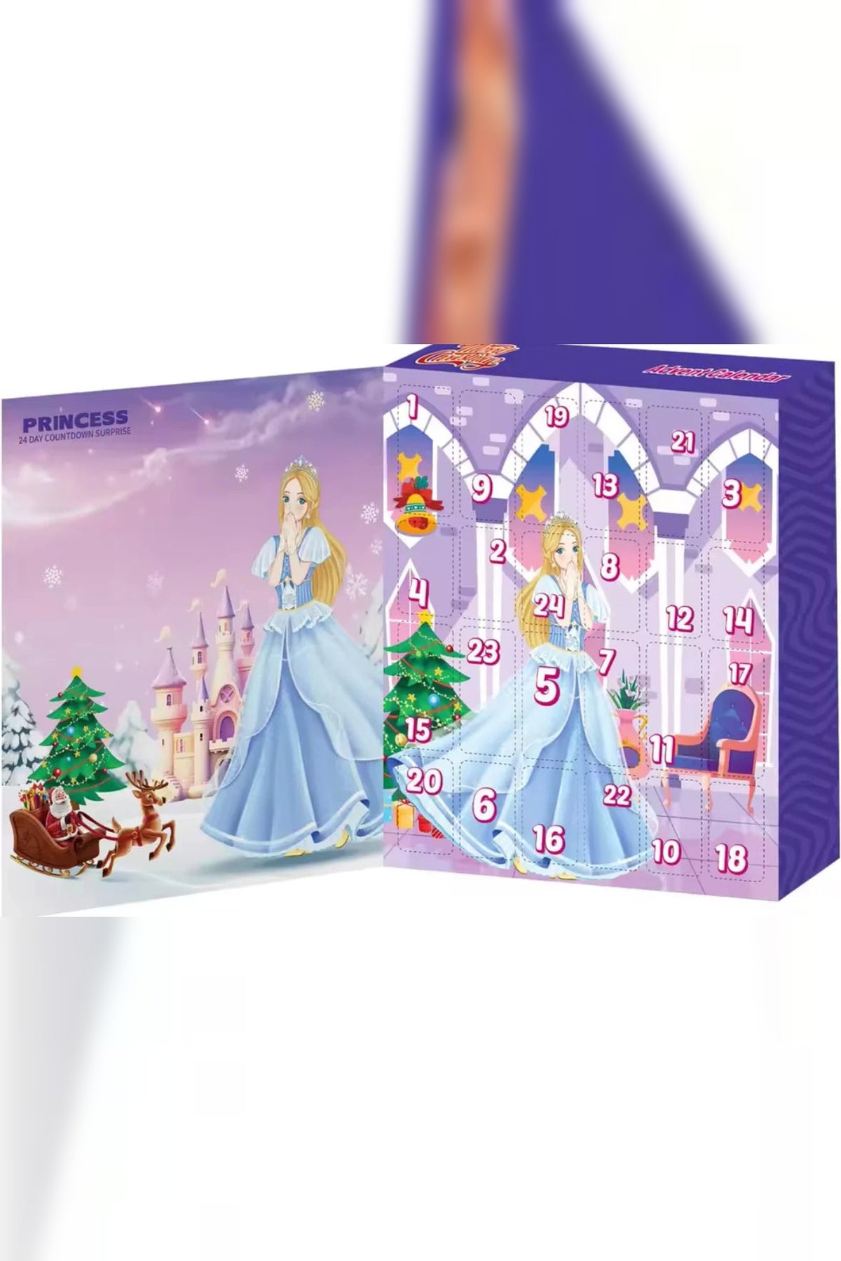 Princess Advent Calendar 2026 – 24 Dolls and Outfits to Change