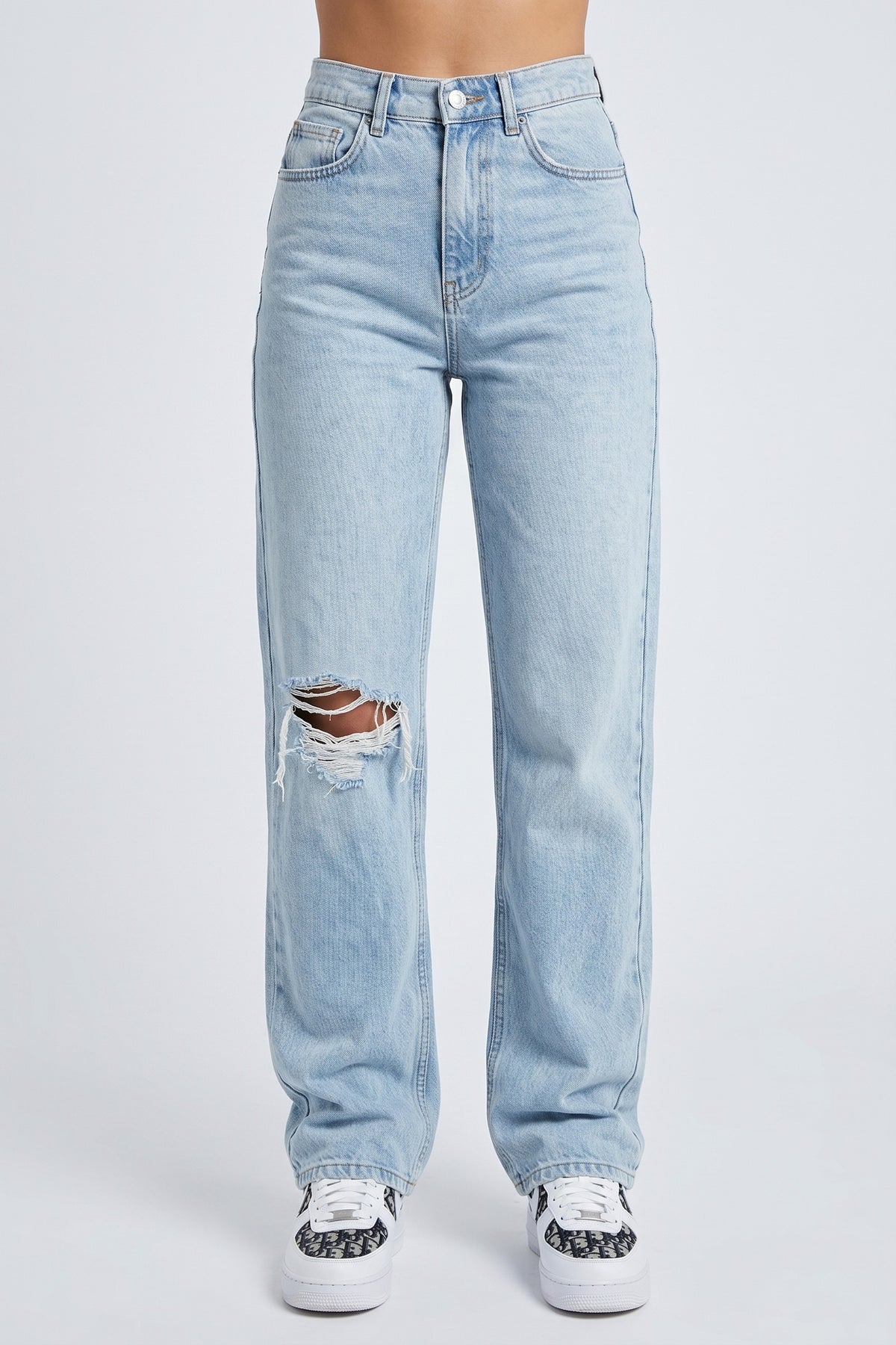 Jeans Women - Denim Loose Baggy Jeans