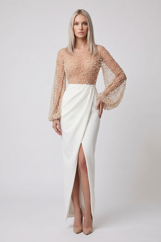 Dress Women - Puff Sleeve Summer Dress