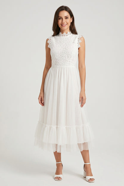 Midi Dress Women - Flared Summer Dress