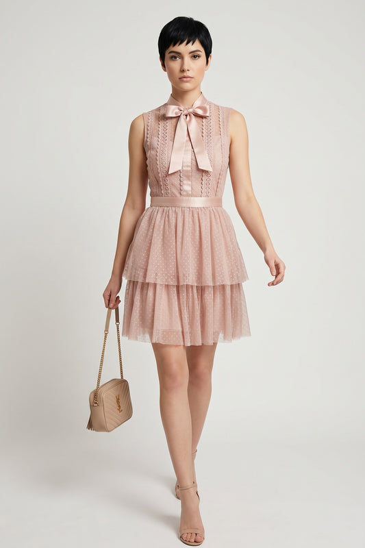 Midi Dress Women - Breathable Summer Midi Dress with Relaxed Cut