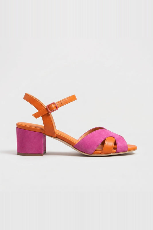 Heels Women - Pointed Court Heels with Slim Heel