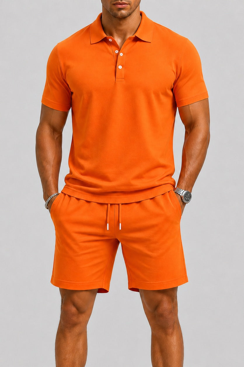 Mens summer set two-piece outfit