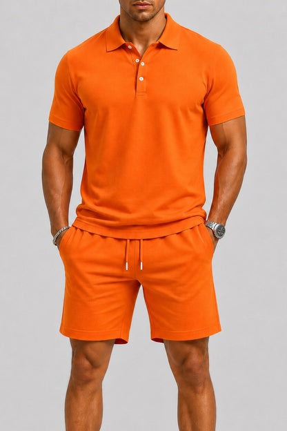 Mens summer set two-piece outfit