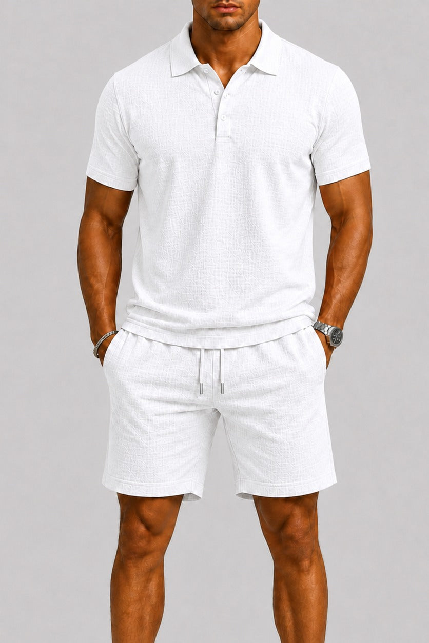 Mens summer set two-piece outfit