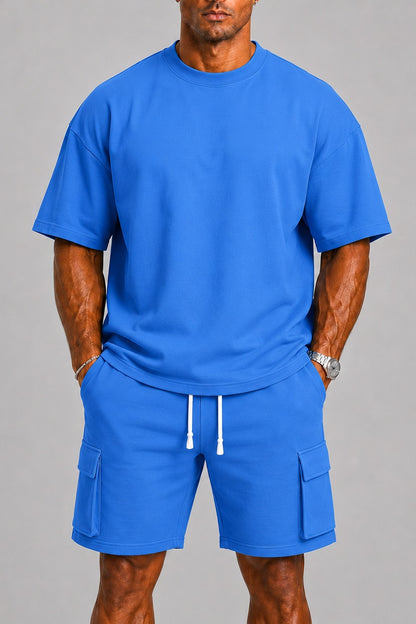 Mens summer set two-piece outfit
