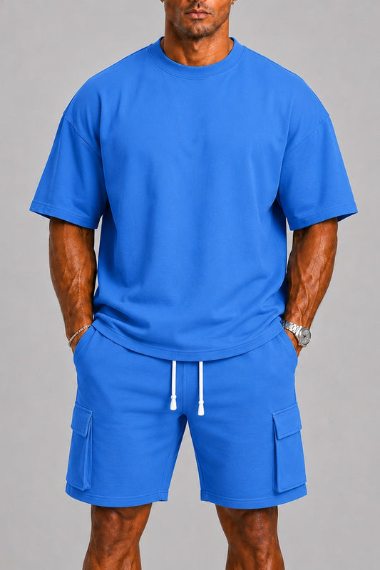 Mens summer set two-piece outfit
