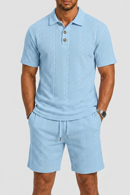 Mens summer set two-piece outfit