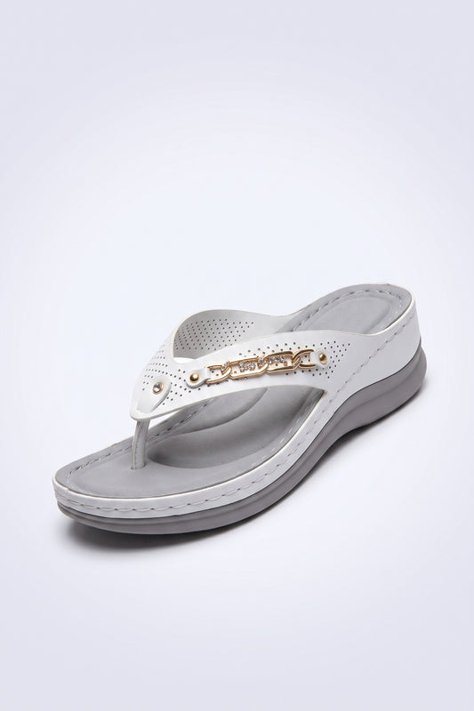 Flip Flops Women - Toe Post Flip Flops with Foam Sole