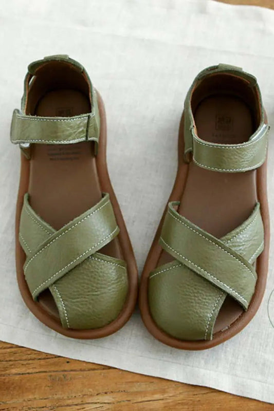 Sandals Women - Closed-Toe Sandals with Cushioned Footbed