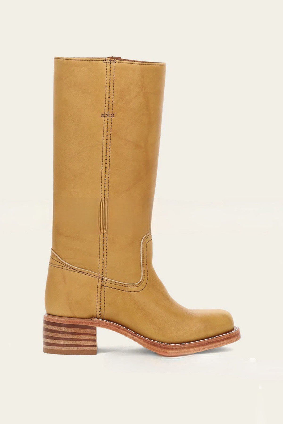 Boots Women - Knee High Riding Boots with Block Heel