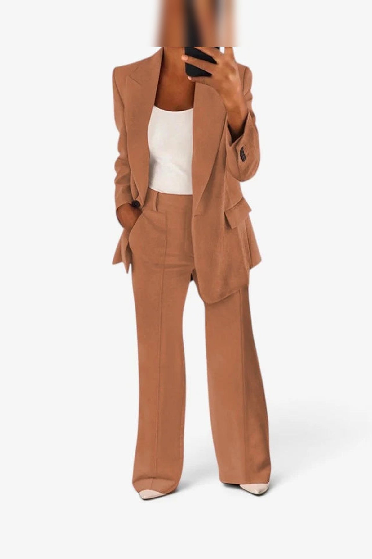 Suit Set Women - Slim Fit Jacket with Matching Trousers