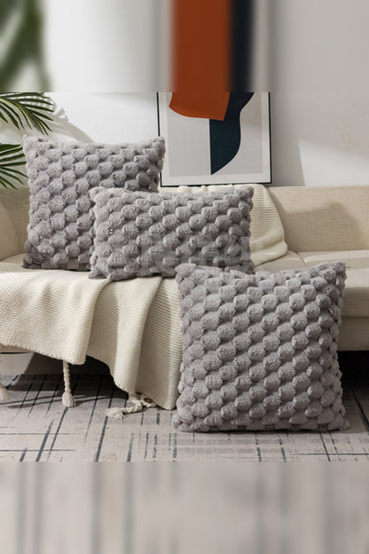 Honeycomb Textured Cushion Cover – Three Sizes, Hidden Zip