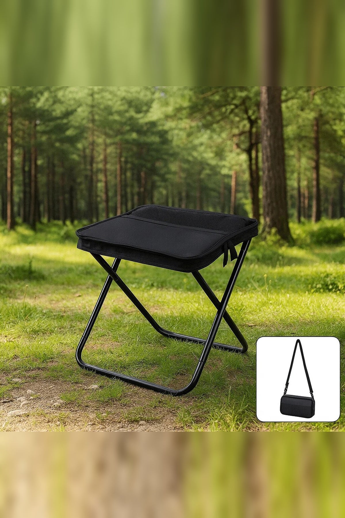 Folding Camping Chair with Backpack – Waterproof