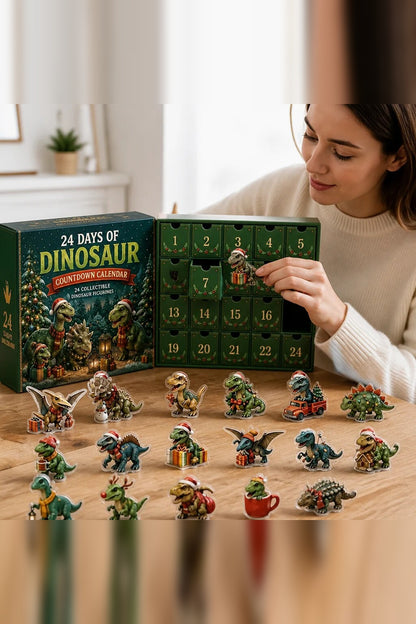 Dinosaur Acrylic Advent Calendar 2026 – 24 Colourful Figures