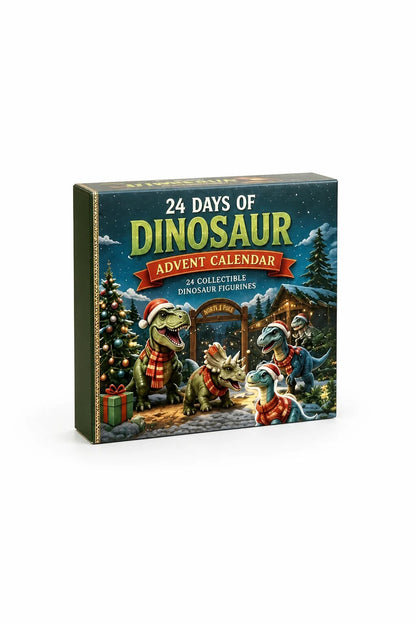 Dinosaur Acrylic Advent Calendar 2026 – 24 Colourful Figures