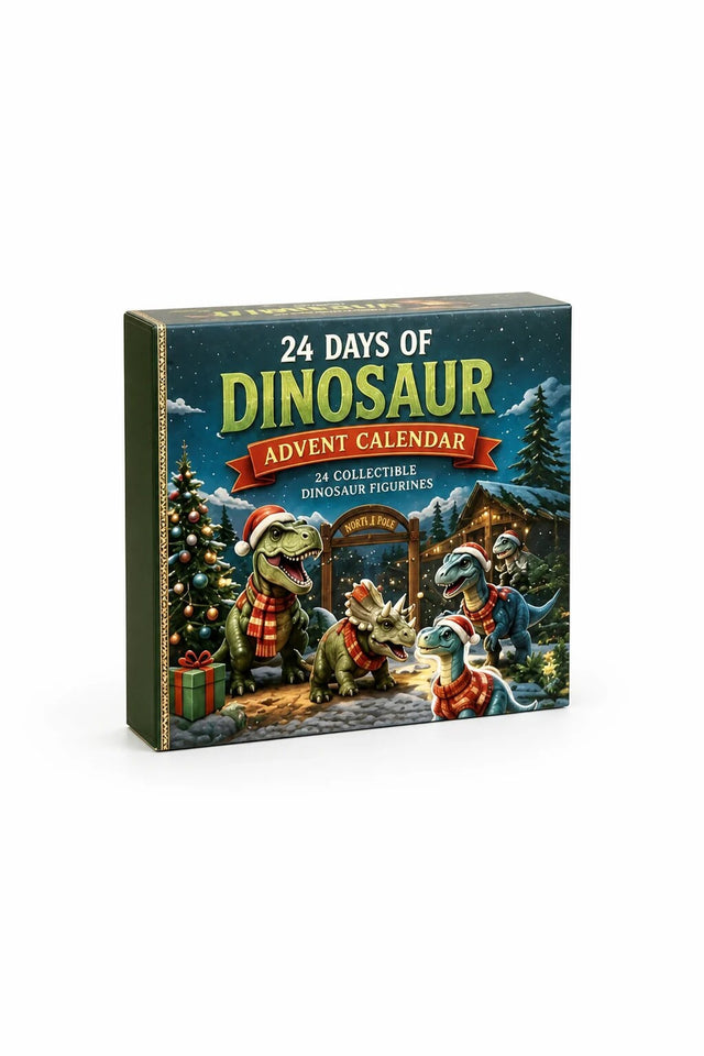 Dinosaur Acrylic Advent Calendar 2026 – 24 Colourful Figures