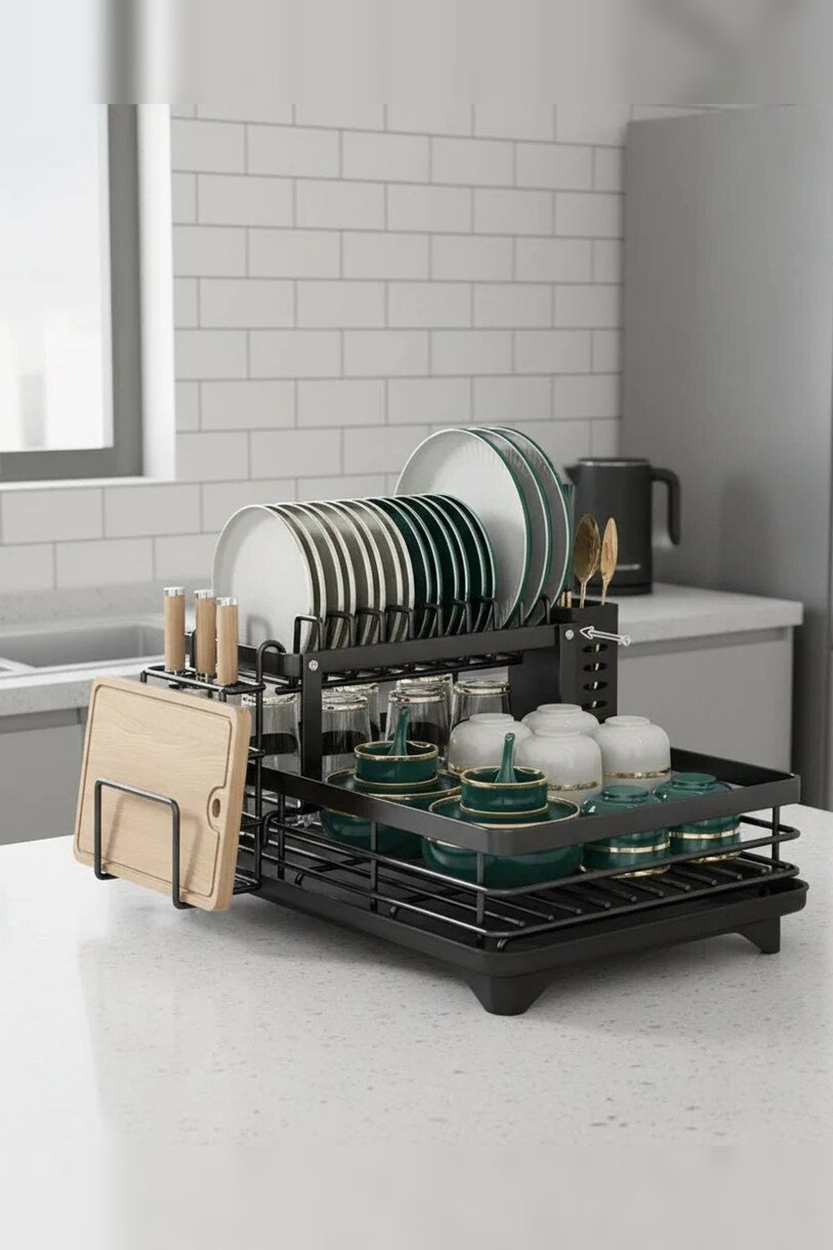 Drip Rack – stainless steel, folding