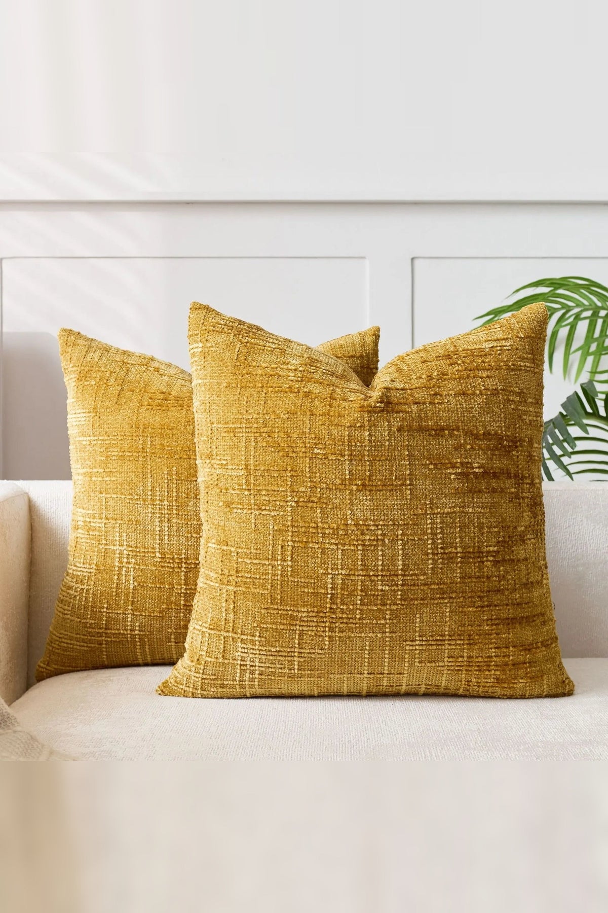 Chunky Chenille Cushion Cover – Japanese-Inspired Elegance