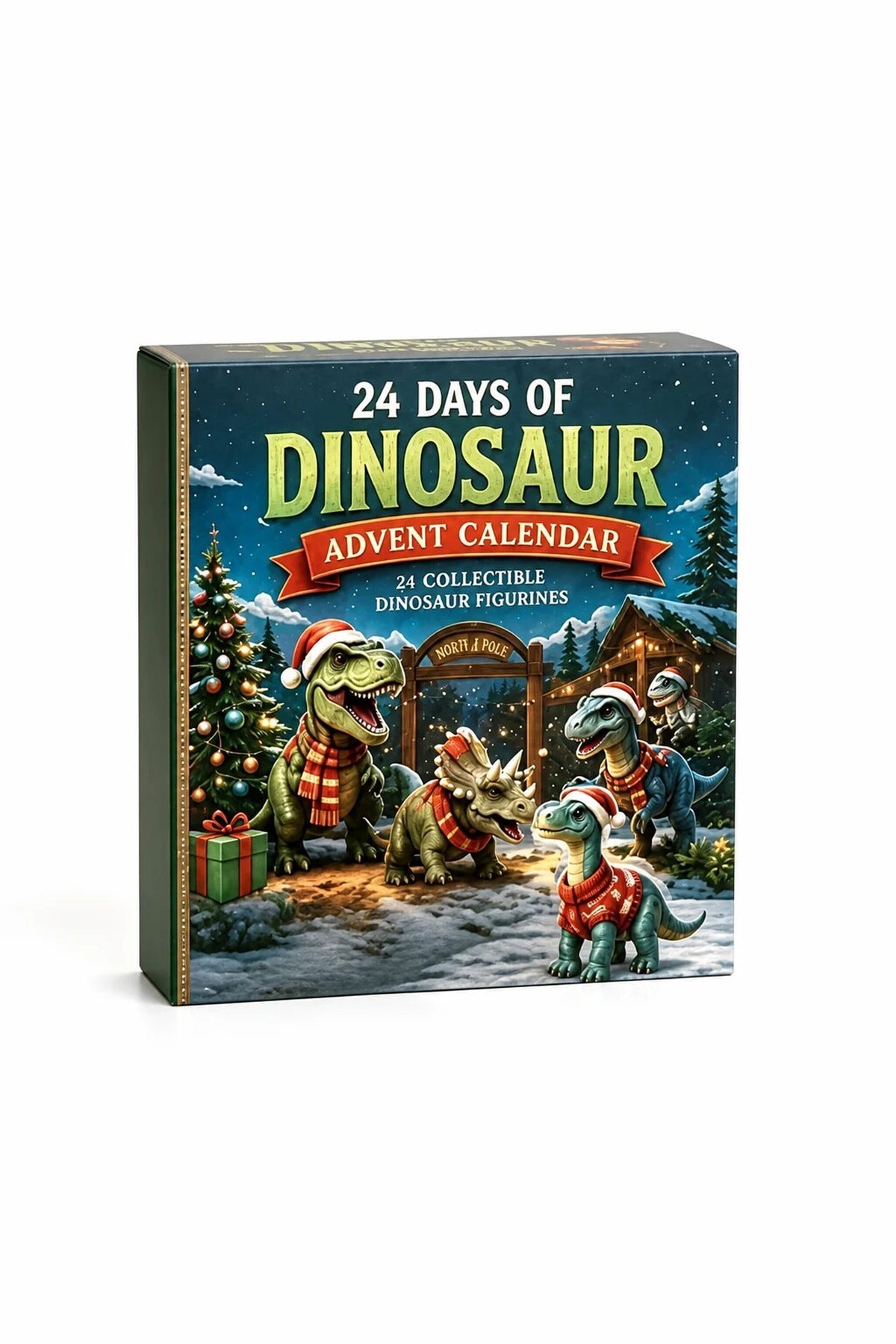 Dinosaur Acrylic Advent Calendar 2026 – 24 Colourful Figures