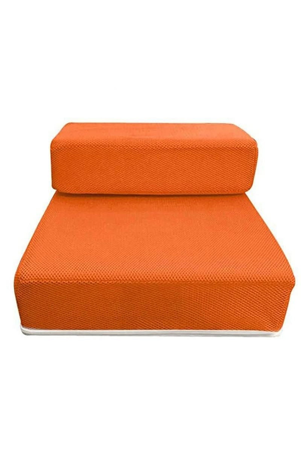 Foldable Dog Steps – two low steps, non-slip mesh, removable cover