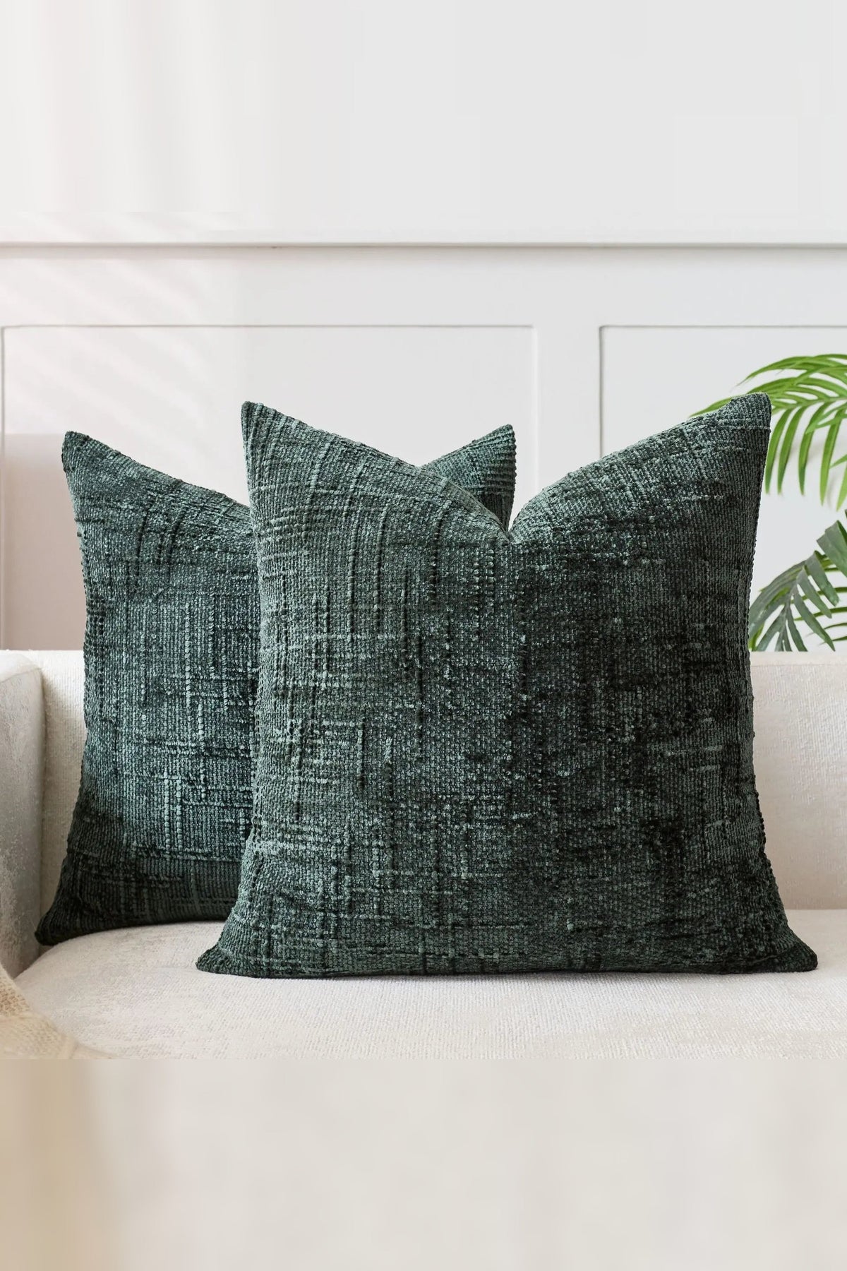 Chunky Chenille Cushion Cover – Japanese-Inspired Elegance