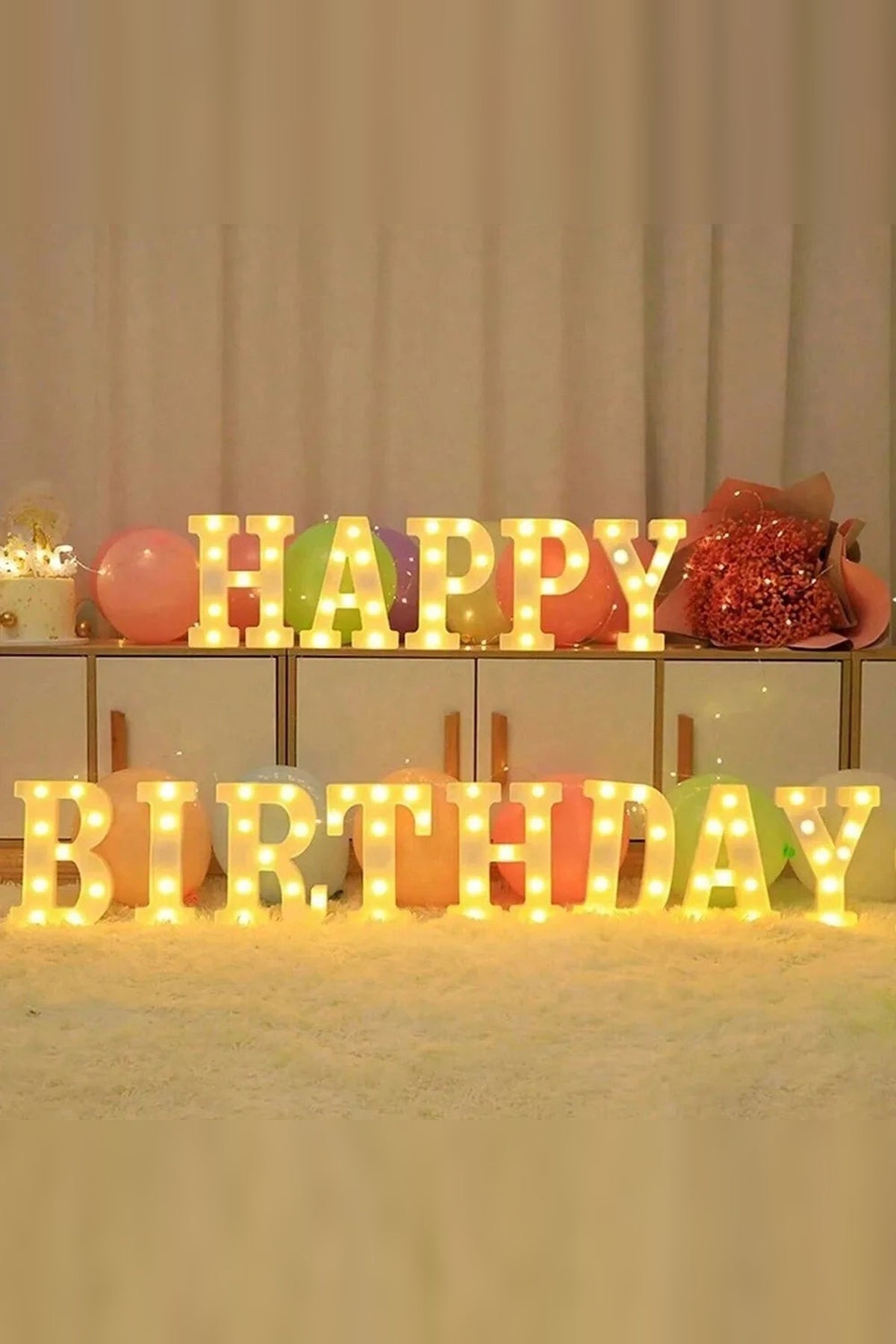 Light-Up Letters with LED Dots – Letters, Numbers and Symbols