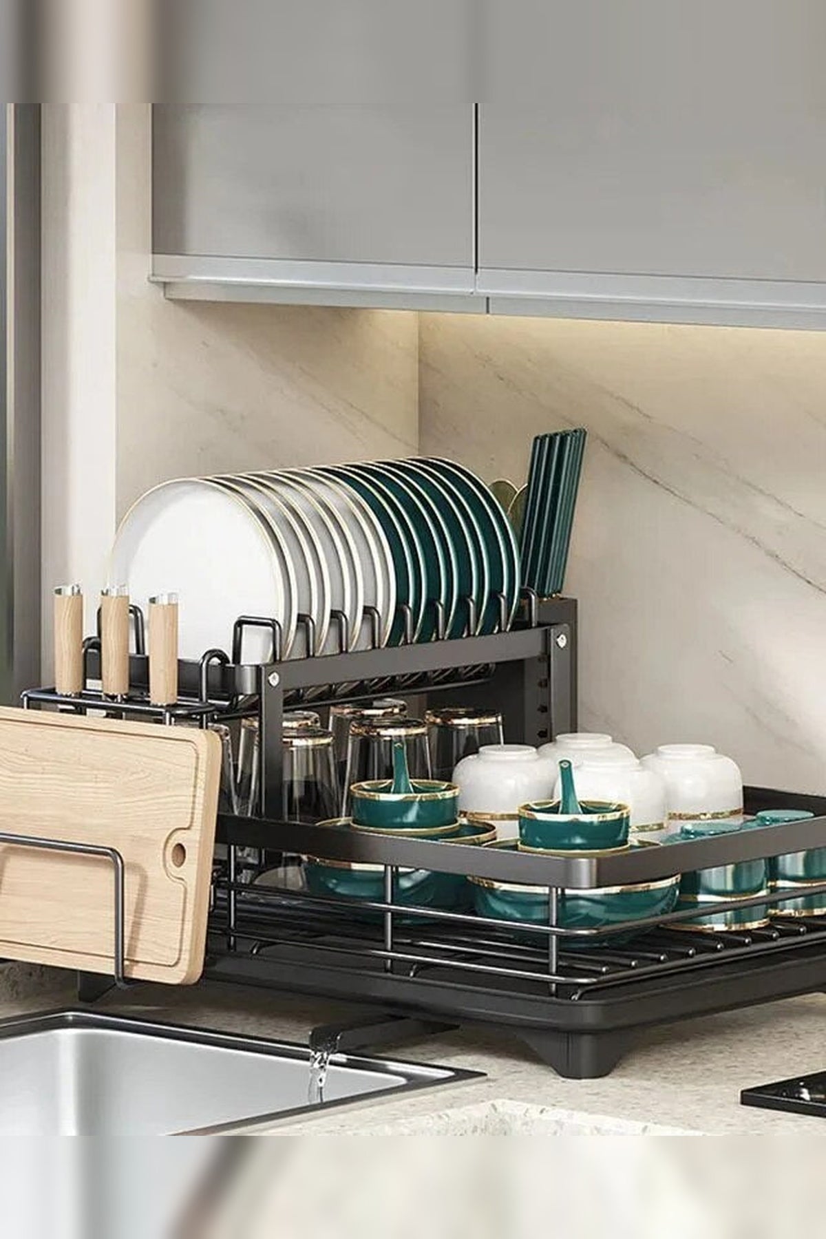 Drip Rack – stainless steel, folding