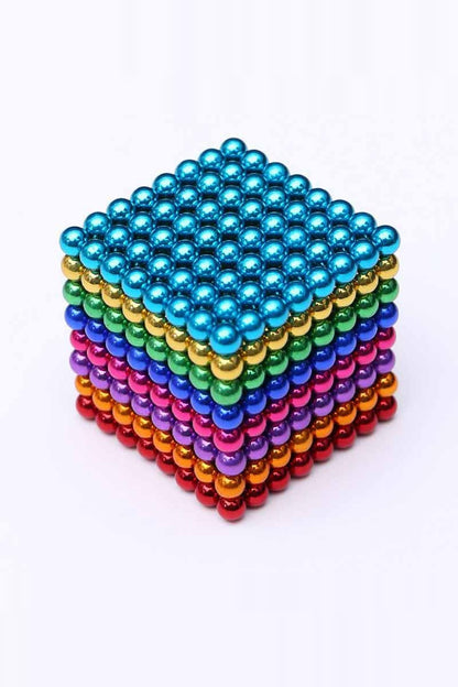 Rainbow Magnetic Balls Set – Soft Magnetic Balls for Creative Play