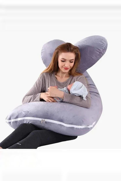 Body Pillow – Ergonomic Support, Removable Cover