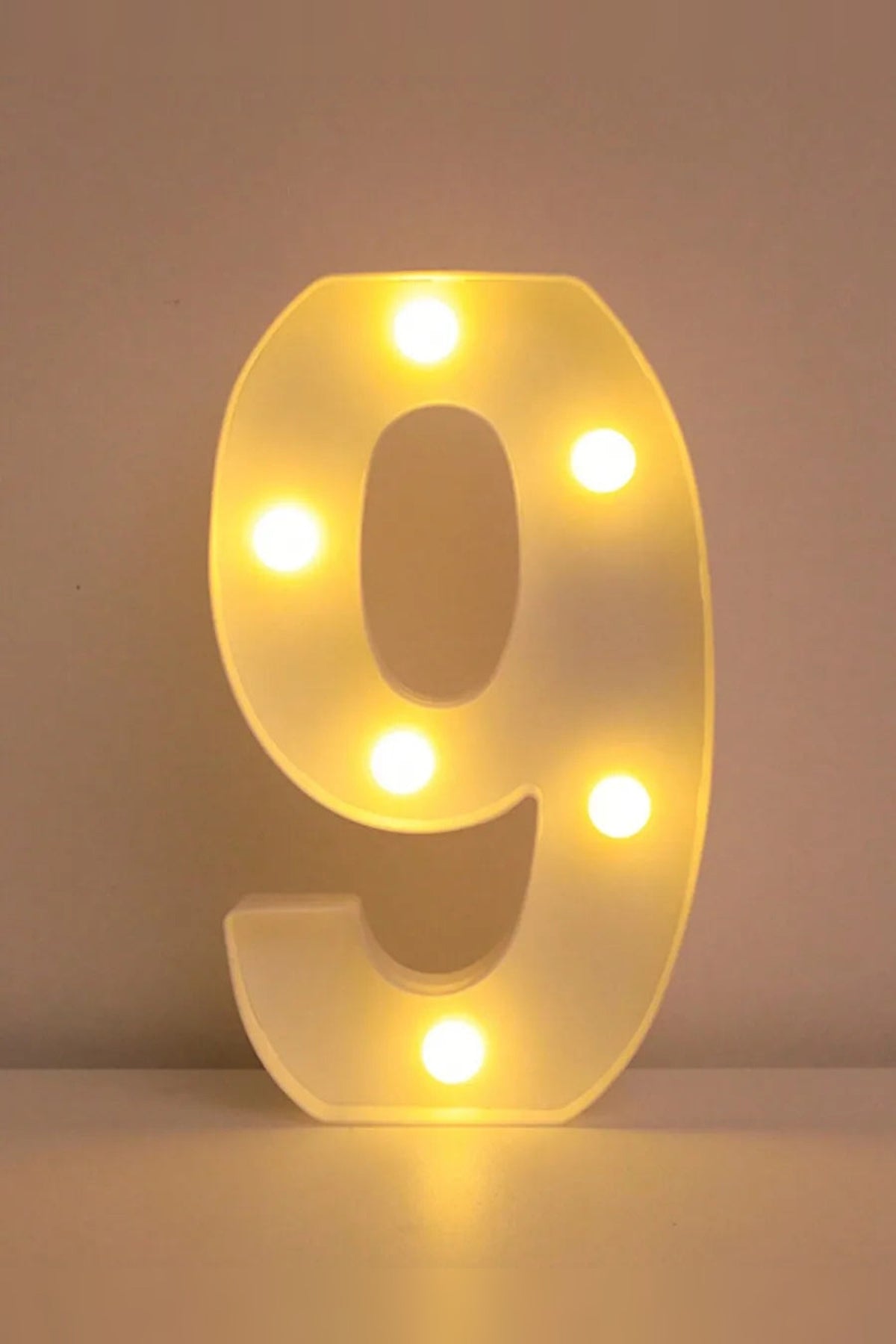 Light-Up Letters with LED Dots – Letters, Numbers and Symbols