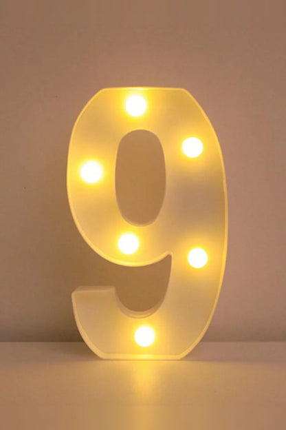 Light-Up Letters with LED Dots – Letters, Numbers and Symbols