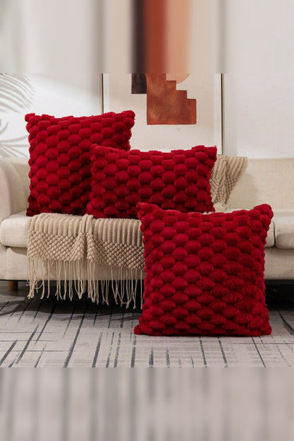 Honeycomb Textured Cushion Cover – Three Sizes, Hidden Zip
