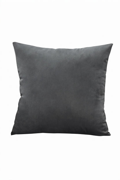 Plain Velvet Cushion Cover – Invisible Zip, Eight Colours