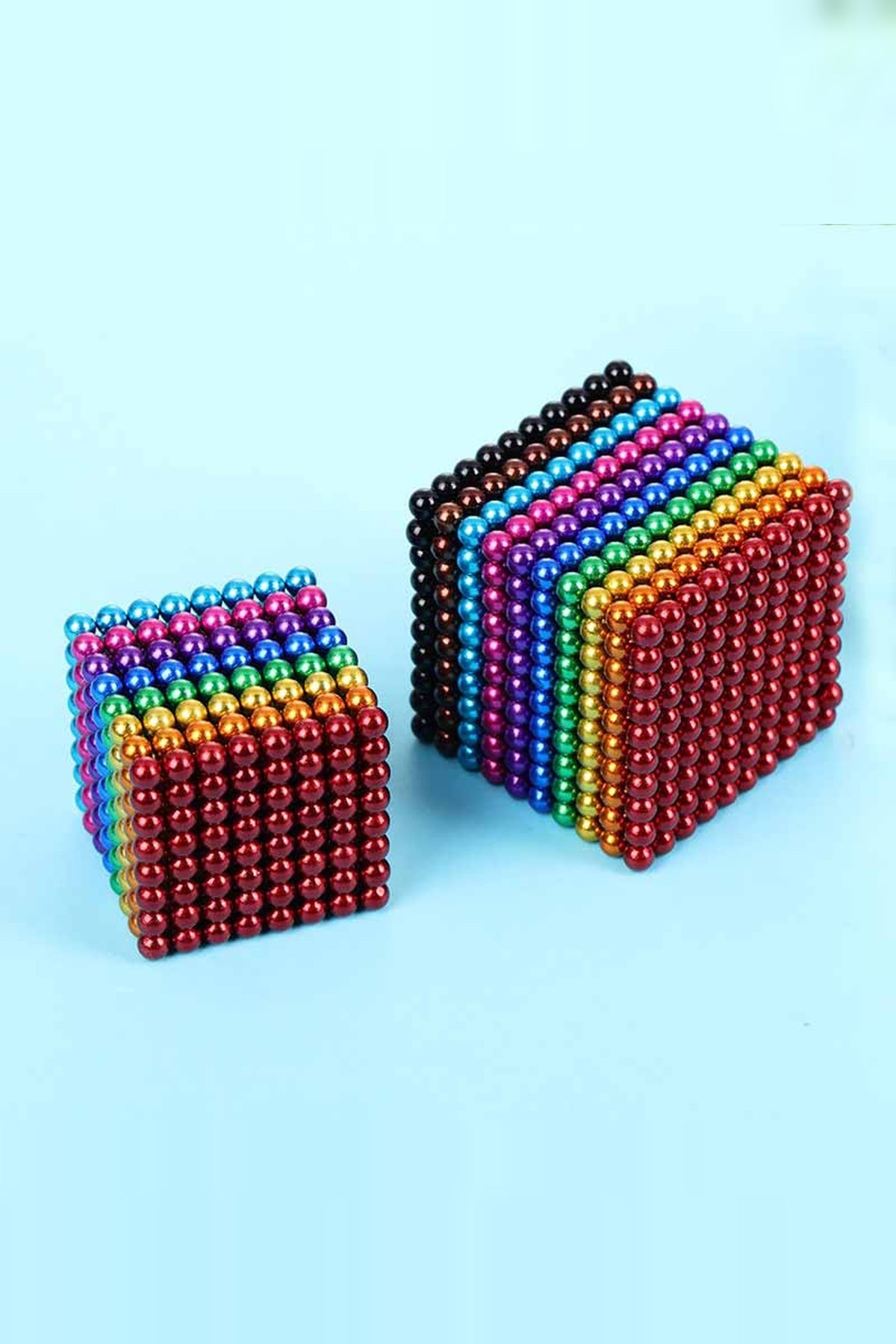 Rainbow Magnetic Balls Set – Soft Magnetic Balls for Creative Play