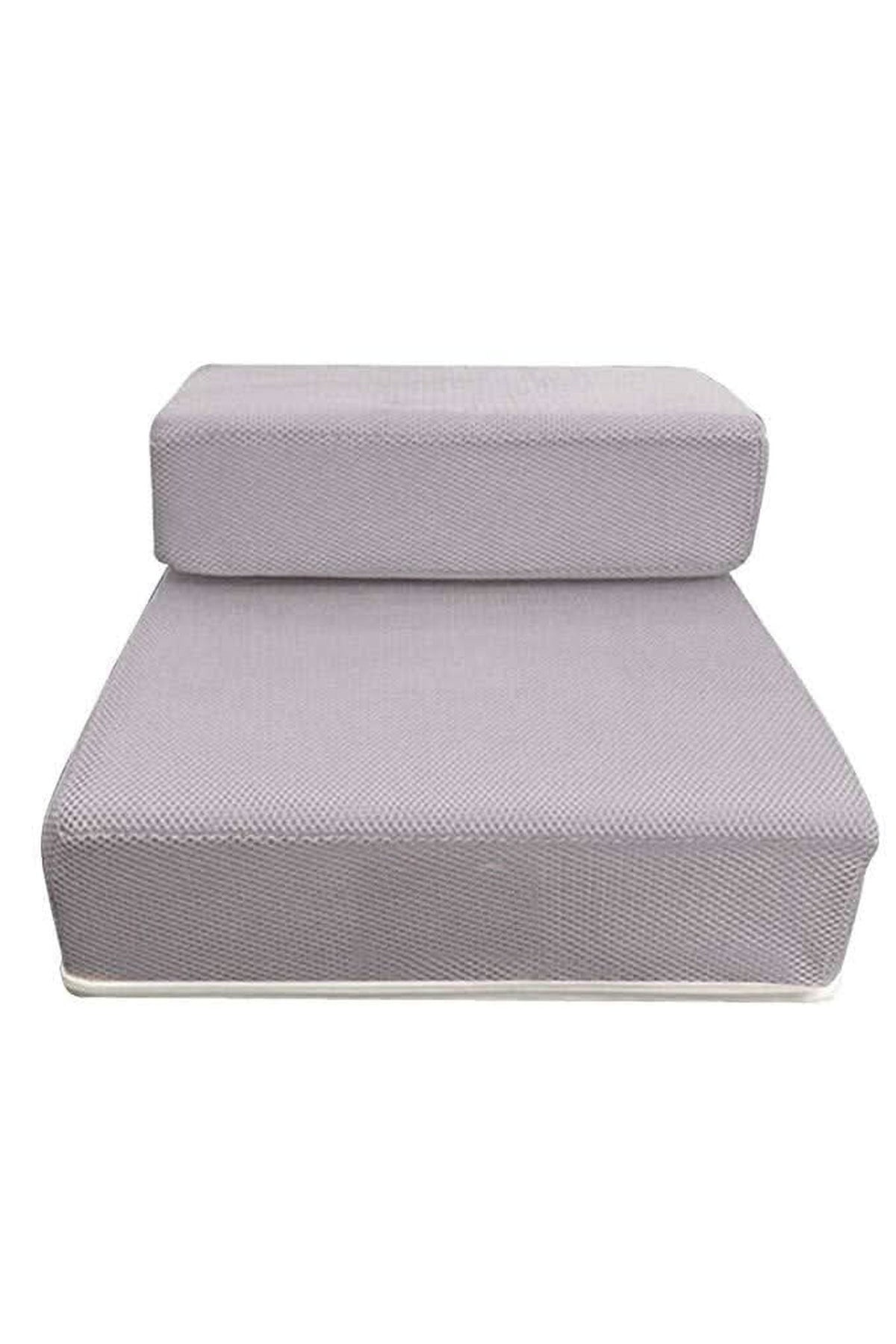 Foldable Dog Steps – two low steps, non-slip mesh, removable cover