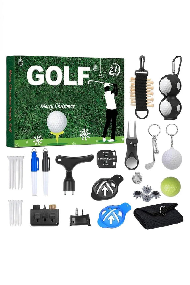 Golf Advent Calendar – 24 accessories for the range and the course